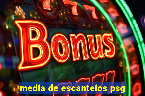 media de escanteios psg